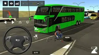 Indonesia Coach bus driving | Euro bus simulator 2026 Android gameplay #game 1 Part 22