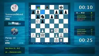 Chess Game Analysis: Parag 10 - SonneundMond, 1-0 (By ChessFriends.com)