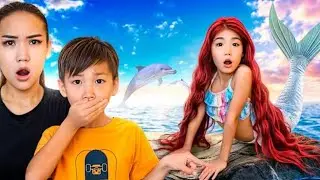 Көзайым РУСАЛКА болып кеттіме? Аликош в шоке Aruna_n_m fan