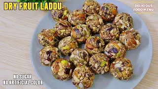 No Sugar | Immunity Booster | Natural Vitamins and Minerals | Nutrient Packed Dry Fruit Laddu Recipe