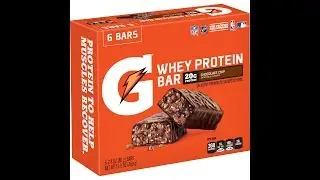 Gatorade Recover: Whey Protein Chocolate Chip Bar Review