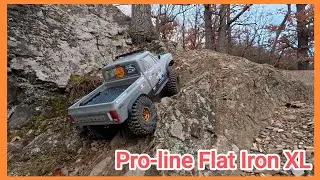 ENDURO SE, Pro-line Flat Iron XL , teste en forêt 