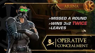 SWTOR PvP 7.3 : Concealment Operative - Mandalorian Battle Ring Arena | SWTOR Gameplay