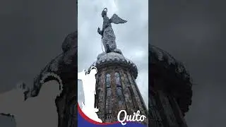 Virgen del Panecillo 🇪🇨 Virgin of the Panecillo Quito Ecuador #ecuador #travel #southamerica