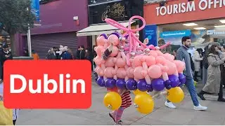4K Dublin City Centre Walking Tour 🇮🇪 | St. Brigid&rsquo;s Day Parade 2026#dublin #ireland #viralvideo 
