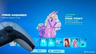 КАК ПОЛУЧИТЬ РОЗОВОГО ПОНИ ЧАППЕЛЛ-РОАН В FORTNITE БЕСПЛАТНО!
