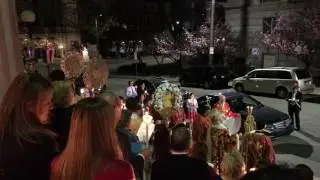 St. Nicholas Greek Orthodox Church Pittsburgh, PA 2017 Easter service saturday night