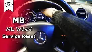 Mercedes Benz MB ML W164 Service zurücksetzen | MB W164 service reset | VitjaWolf | Tutorial | HD