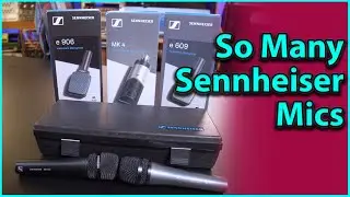 Comparing Sennheiser mics on guitar - e609, e906, MK4 and much more