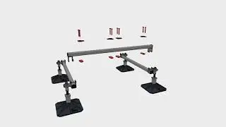 Big Foot Systems Framesets installation