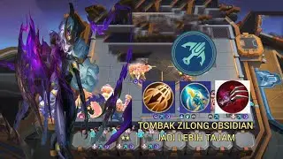 HYPER OBSIDIAN MARKSMAN + ITEM SUBTANS TOMBAK ZILONG MEMBUAT SERANGAN MAKIN TAJAM 