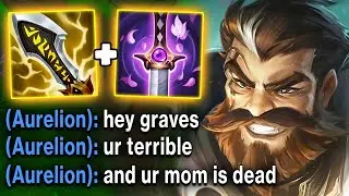 Carrying with Graves while my midlaner RAGES at me
