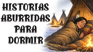 Cómo Dormían los Nativos Americanos en Tipis sin Congelarse | Historia Aburrida Para Dormir