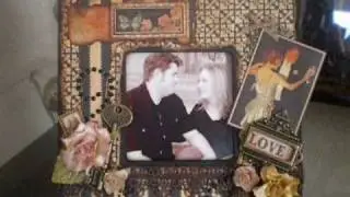 Graphic 45 Altered Frame - Scrapbooking Project