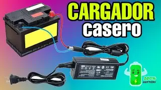 Como cargar bateria de carro con cargador de laptop ll Arturo Escobar
