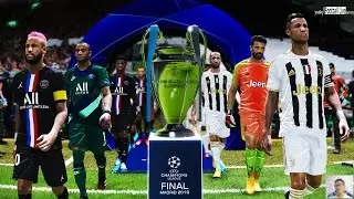 PES 2020 | Juventus vs PSG | Final UEFA Champions League UCL | Gameplay PC | C.Ronaldo vs Neymar Jr