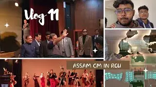 vlog of Assam ,CM - speech for youth🚩||vlog11#trendingvlogs