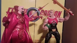 NECA FLASH GORDON VS MING THE MERCILESS! WALMART EXCLUSIVE UNBOXING!!!
