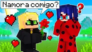 CAT NOIR pediu a LADY BUG no Minecraft!