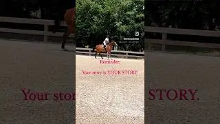 Be the author of YOUR own story. #equestrian #horse #horsebackriding #hunterjumper #horseriding