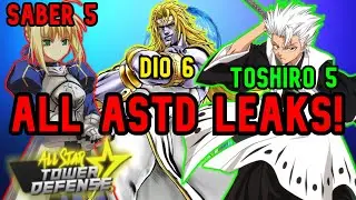 [NEW LEAKS!] All Star Tower Defense EVERY UPDATE LEAK Dio 6 Star Big Mom Toshiro Jin Mori 5 Star