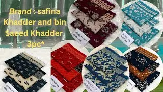 Brand safina and bin Saeed Khadder collection,#newkkfashion #dressdesign #dress #fashion .