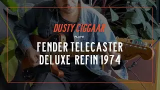 Fender Telecaster Deluxe Refin Orange 1974 played by Dusty Ciggaar | The Guitar Company