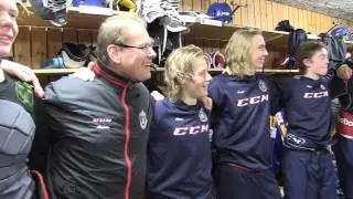 TVP14: Rickard Hugg, Dalarna, om segermålet och firandet efter matchen