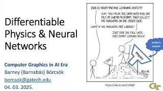 Differentiable Physics | Guest Lecture for 