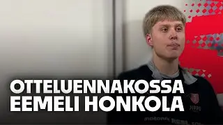 JJK -otteluennakossa Eemeli Honkola