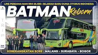 Line Perdana Jetbus5 Double Decker MAN RR4 26.480 Gunung Harta GHTS : Malang Surabaya Jakarta Bogor