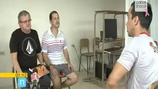 Orlando Barrantes sale del hospital