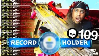 WORLD RECORD 109 KILLSTREAK 🤯 in BLACK OPS COLD WAR (WORLD'S HIGHEST KILLSTREAK)