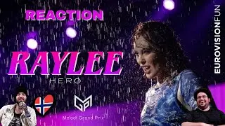 SO 80'S!! FIRST TIME hearing Raylee Eurovision 2021 HERO MGP