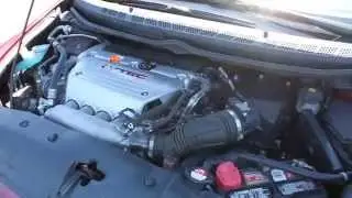 2008 Honda Civic, Red/Red - STOCK# 7840A - Engine