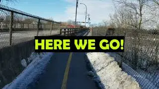 CROSSING BIZARD ISLAND BRIDGE DURING WINTER TIME