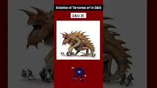 Evolution of Tarrasque art in D&D