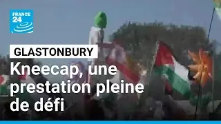 Glastonbury : une prestation pleine de défi des rappeurs de Kneecap • FRANCE 24