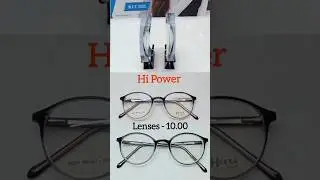 Hi Power - 10.00 Protection and Anti Glare Glasses || Specs looks like Normal Power #viral #shorts