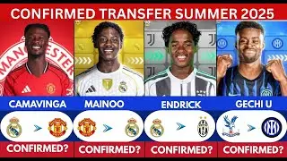 🚨 LATEST CONFIRMED TRANSFER NEWS AND RUMORS SUMMER 2025, GUECHI, KONATE, ENDRICK 🚨