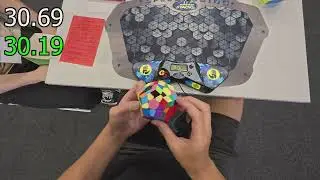 31.88 megaminx average (nr pace)