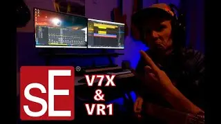 Testing out the sE Electronics V7X and VR1with a quick solo!!