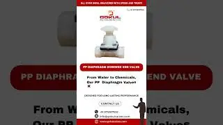 PP Diaphragm Valve | Fluid Control | Industrial Valve Manufacturer  #manufacturer #industrialvalves
