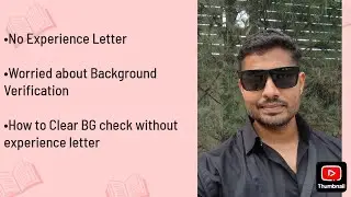 How to clear Background check without experience certificate | Software Industry Professional 