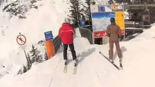 ST ANTON: SKIING 2012 - SWIDERSKI'S