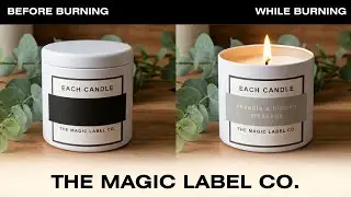 The Magic Label Co. - Experience Magical Candles with Hidden Messages