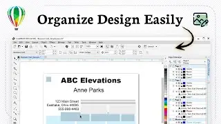 Как добавить слой в CorelDRAW (Управление дизайном)