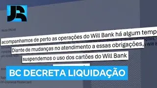 BC decreta liquida&ccedil;&atilde;o extrajudicial do Will Bank, institui&ccedil;&atilde;o controlada pelo Banco Master