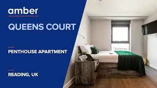 Penthouse Apartment | Queens Court | Student Accommodation in Reading | UK | amber