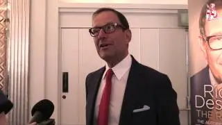 Richard Desmond interview at his The Real Deal book launch